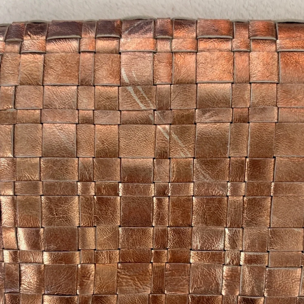 Elliott Lucca Copper Woven Wristlet - Picture 10 of 16
